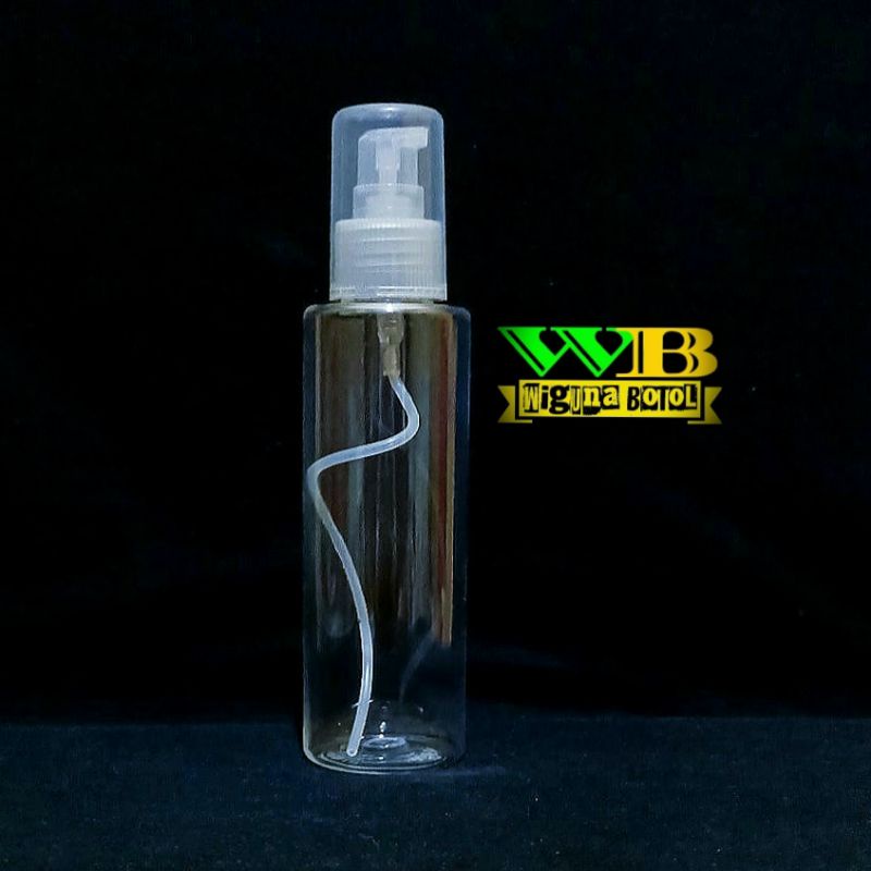 Botol Pump Treatment 150ml Clear / Botol Rf 150ml Clear Treatment Pump Clear Fullcap