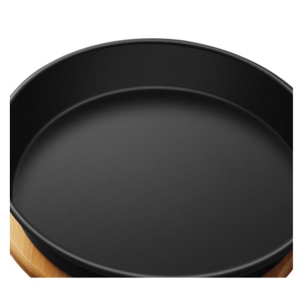 Premium Baking Tray Loyang Pizza Bulat Anti Lengket High Carbon Steel