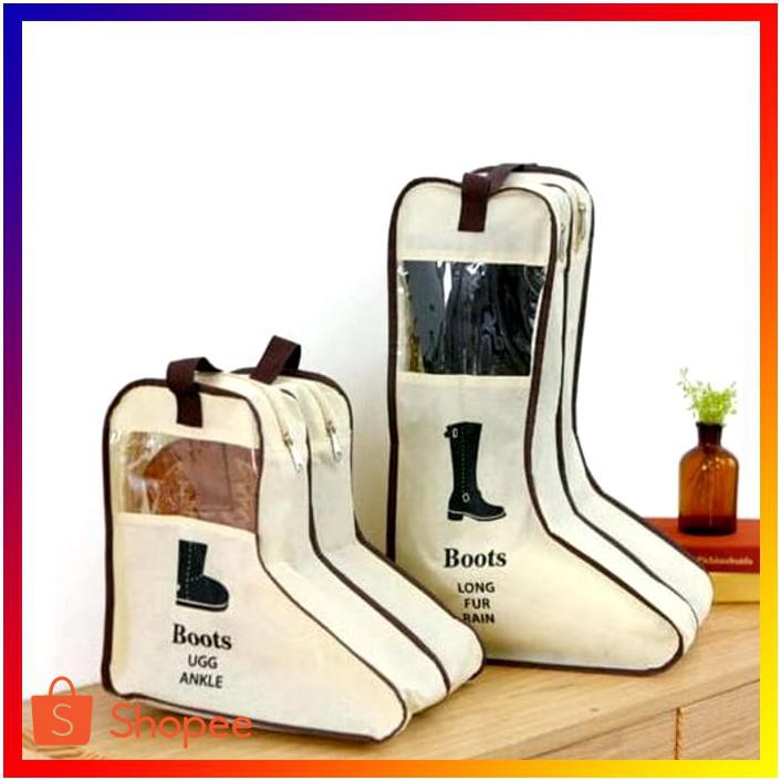 Travel Shoes Bag Tas Sepatu Shoes Cover Shoe Rack With Dust Cover Unik Shopee Indonesia