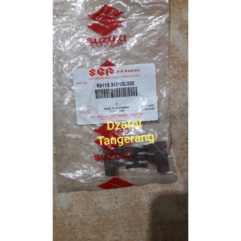 Plat Dispet Seng Kampas Rem Depan Satria Fu Old SGP