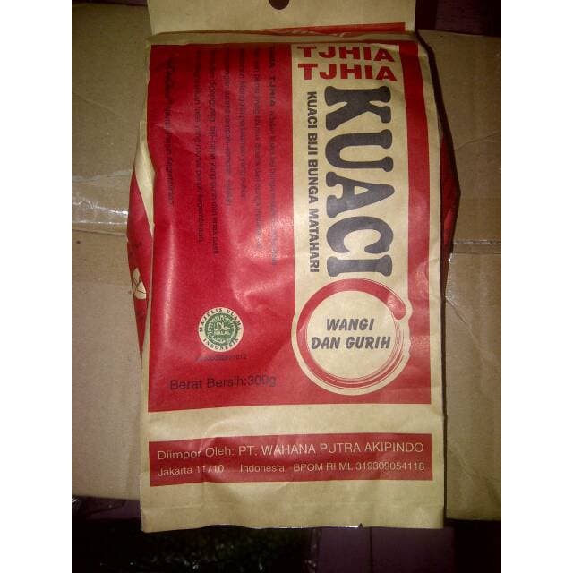 

Tjhia Tjhia Cha Cheer Kuaci Biji Bunga Matahari 300gr