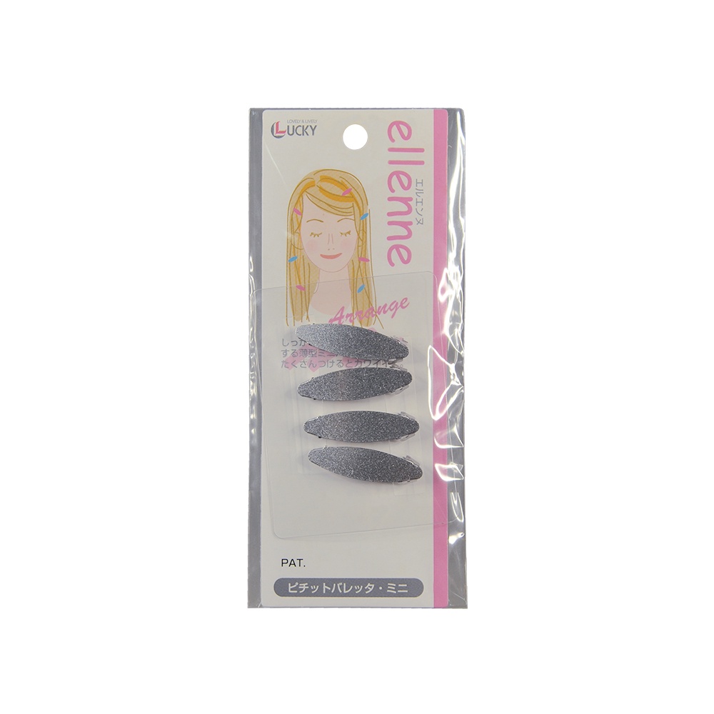 [Produk Jepang] Jepitan Rambut/ isi 4/ ME24051