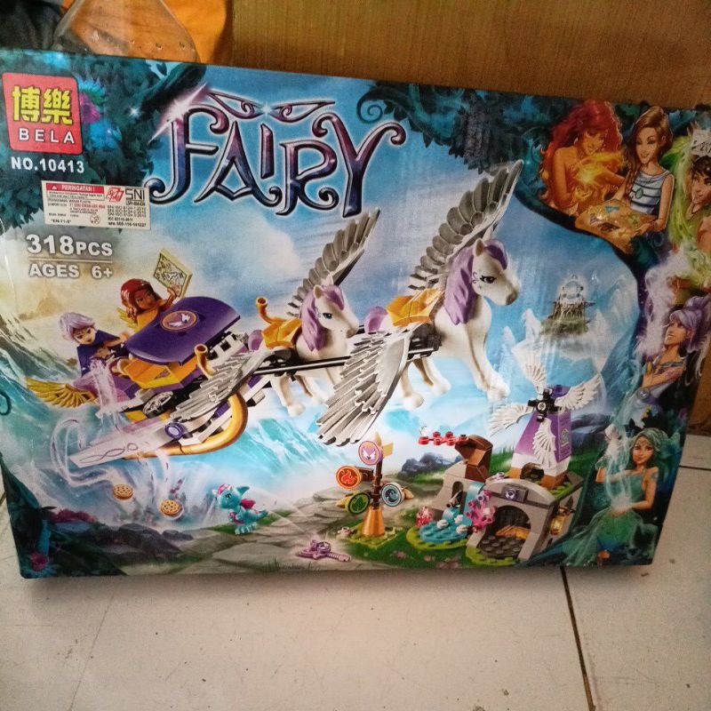 LEGO MAINAN FAIRY ANAK PEREMPUAN 318 PCS