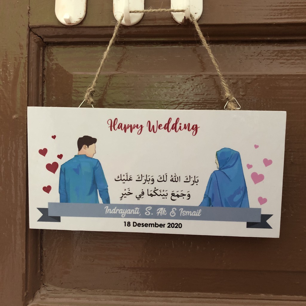

Papan Custom Ukuran 20x10cm