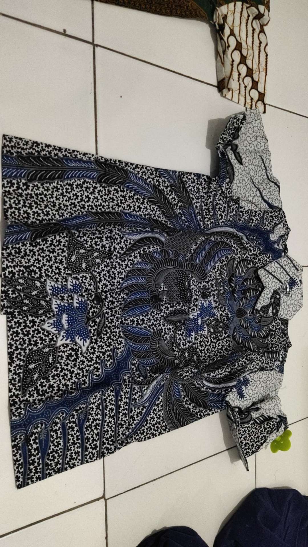 Kemeja Batik Anak Hem Cowok Kids Alita Annabel Amelia Cendrawasih