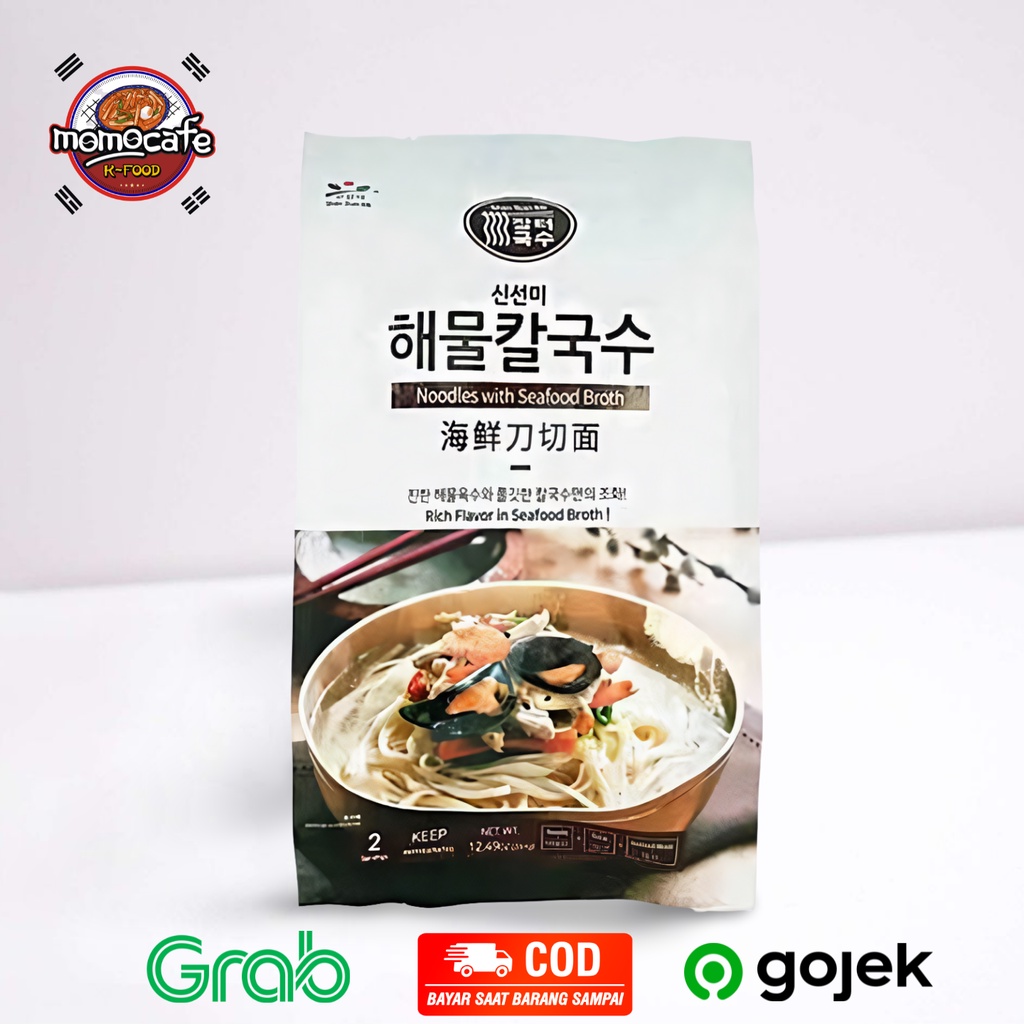 

Shin Sun Mi Noodles With Seafood Broth - Mi Kalguksu Seafood Broth 354gr