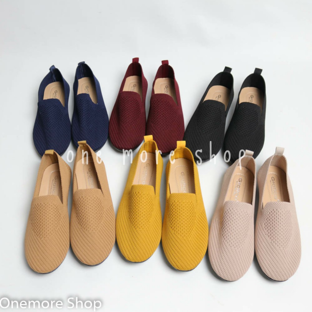 GRATICA flatshoes rajut import 035 LV