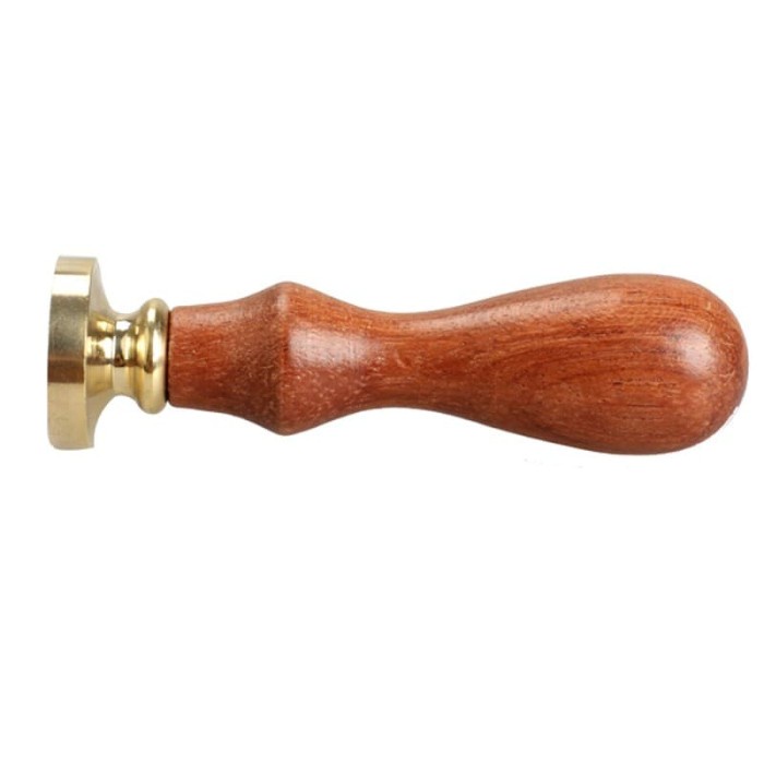 

MENYURAT-SURAT- WAX SEAL STAMP WOOD HANDLE - STEMPEL SEALING LILIN INISIAL HURUF A - T - HURUF B