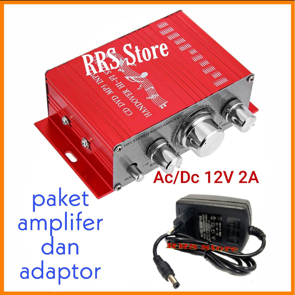 lepy hi fi stereo amplifier speaker amplier 20w .dc-12v PAKET AMPLIFER DAN ADAPTOR AMPLI MINI UNTUK 12INC KEBAWAH