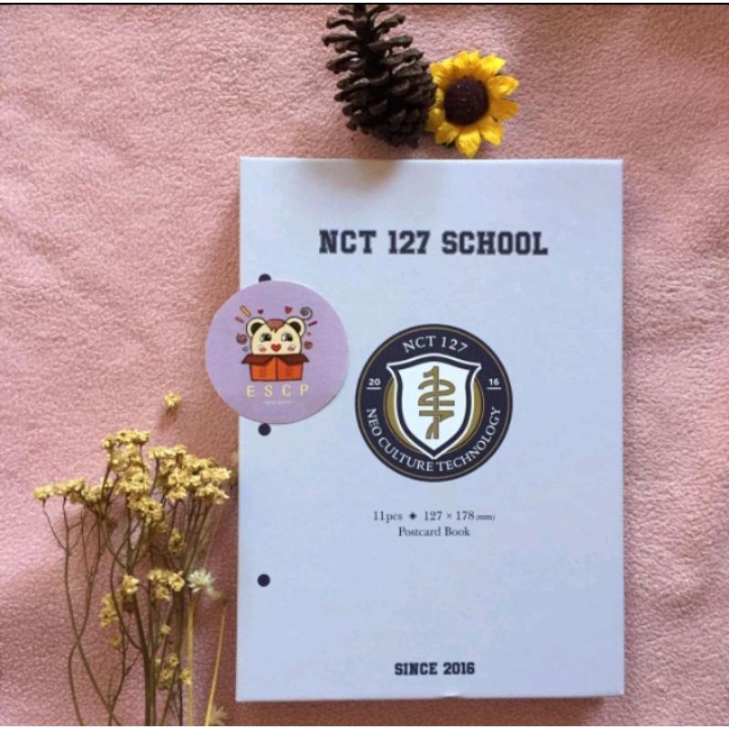 READY POSTCARD BOOK NCT 127 Back to School 2021 Hard Cover | NCT127