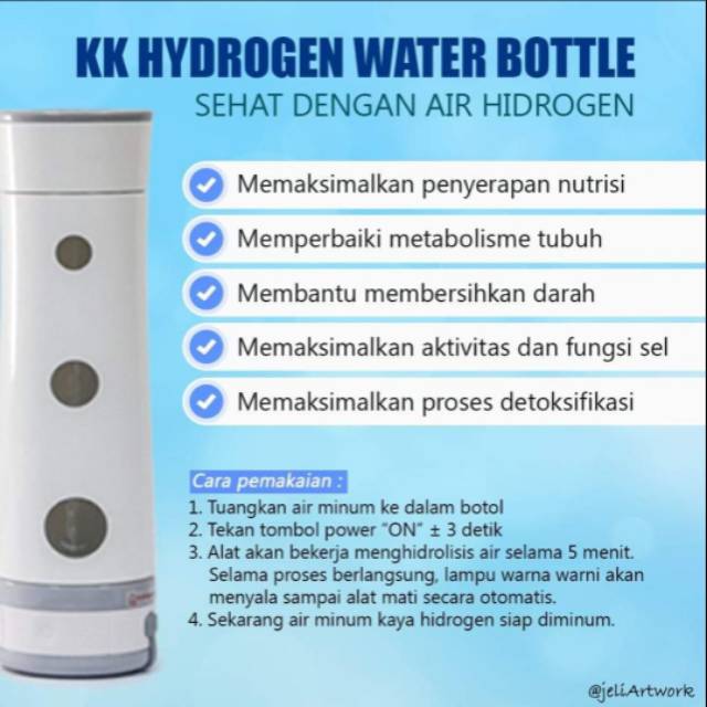 KK Hydrogen Water Bottle
