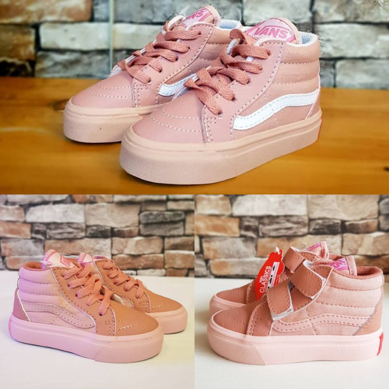 SEPATU ANAK KIDS VANS OLD SKOOL HIGH SIZE 21-35