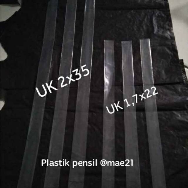 

250 gr Plastik pensil UK 2x35