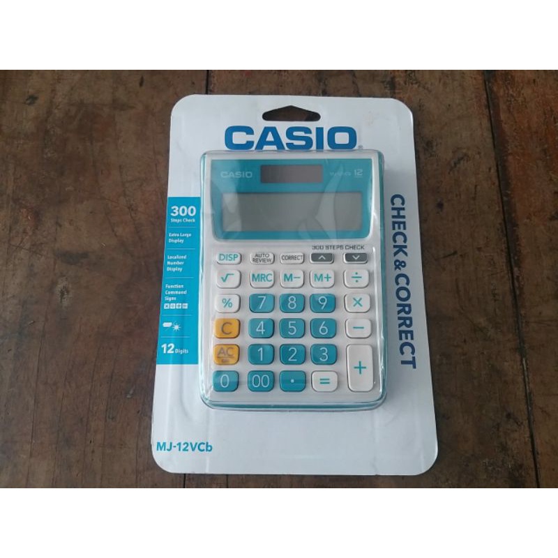 

KALKULATOR CASIO MJ-12VCB ORI / KALKULATOR CASIO MJ 12 VCB
