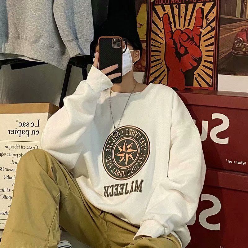 (S - XXXXL 5XL 6XL) Sweater MAJEECK COOLZEE Bigsize Unisex Korean Harajuku Crewneck Streetwear Fashion Urban Bigsize Oversize Ulzzang Jumbo