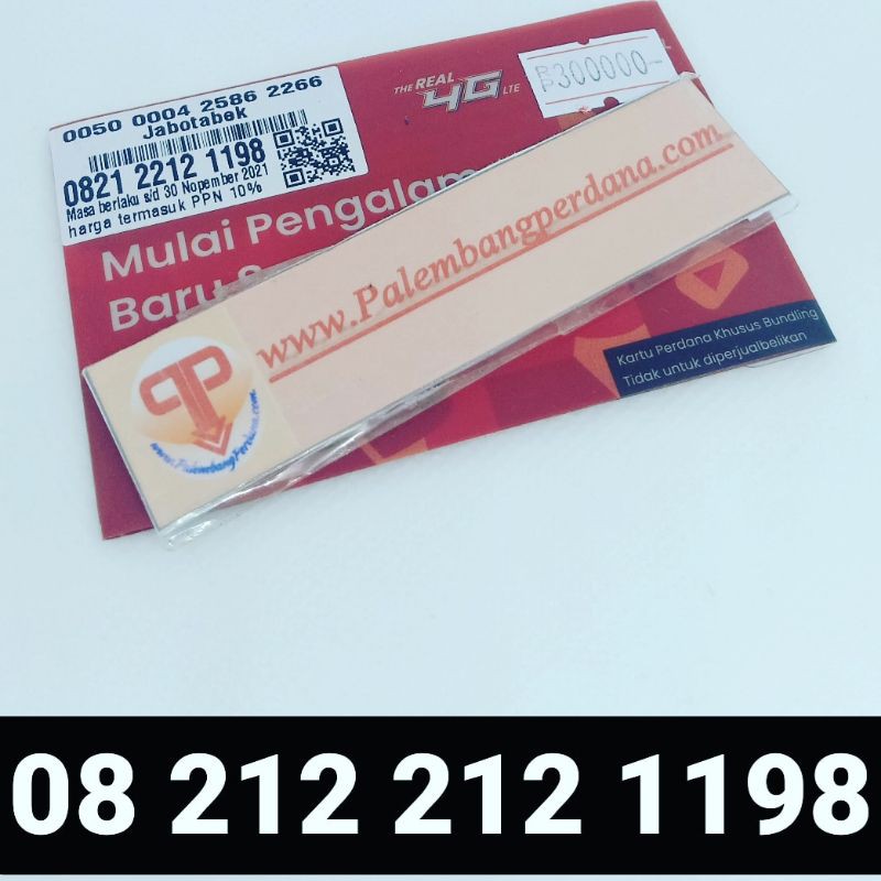 NOMOR CANTIK MURAH  Palembangperdana serian 08.212.212.1198