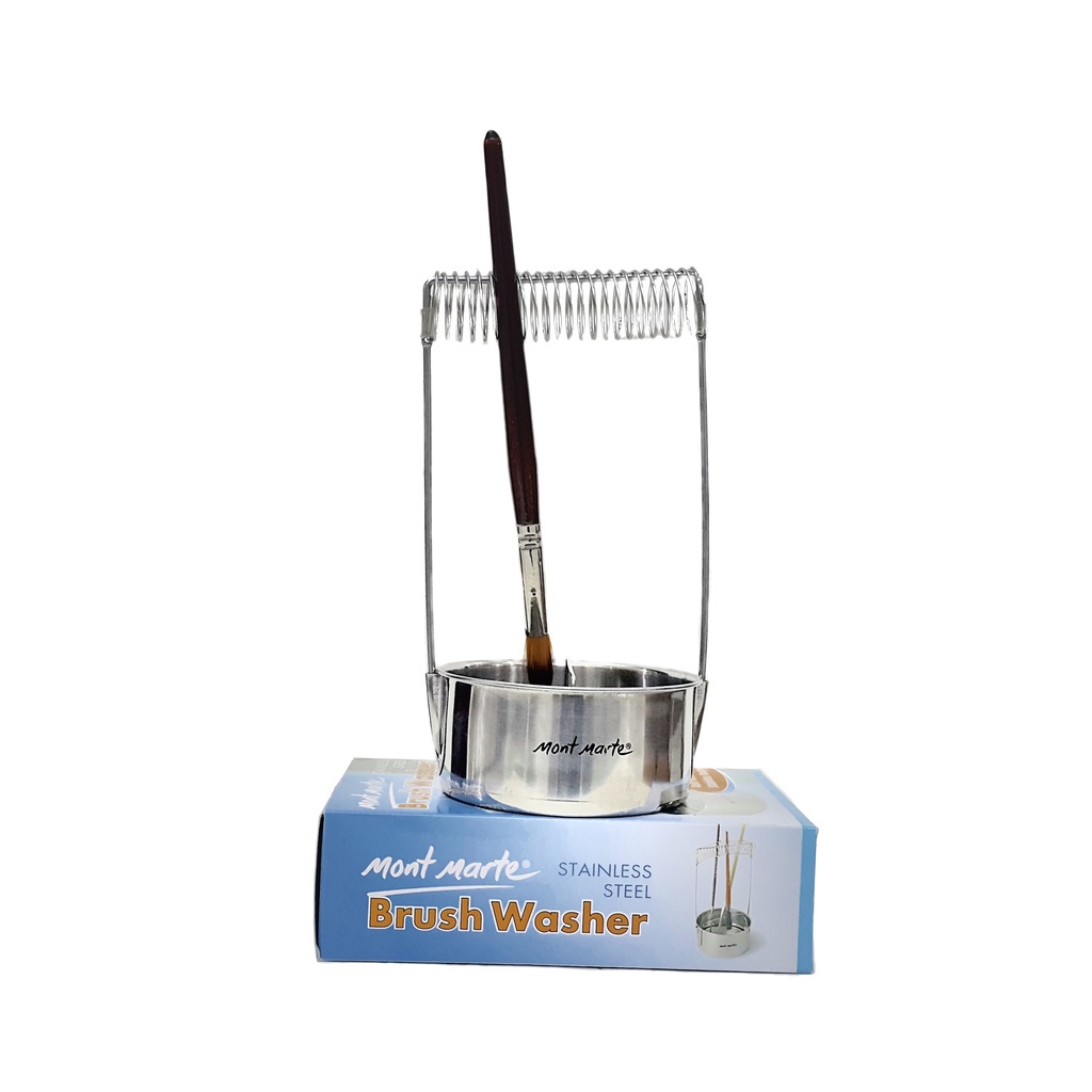 

Mont Marte Brush Washer - Stainless Steel