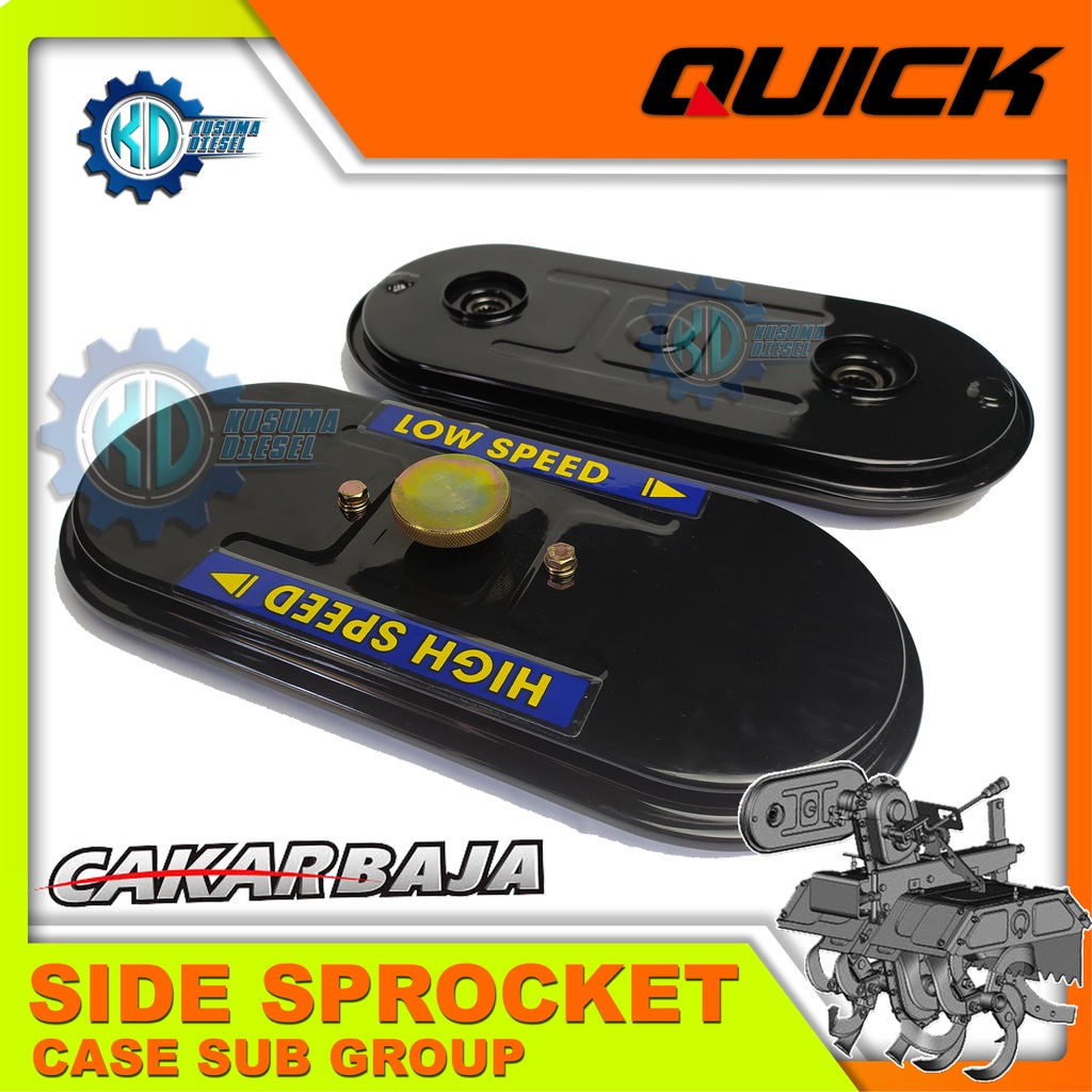 SIDE SPROCKET CASE SUB GROUP, CAKAR BAJA (SP) - SAMBUNGAN RANTAI RTH SET CAKAR BAJA QUICK