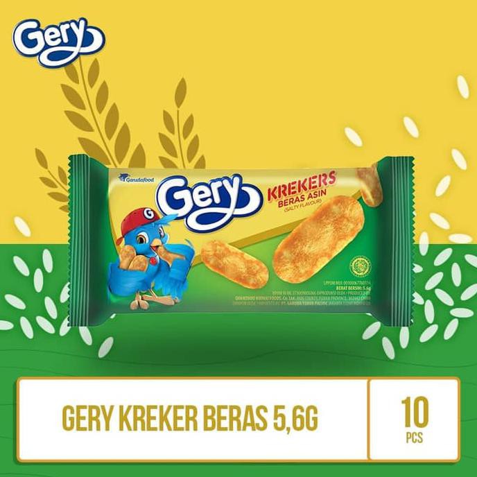 

PROMO Gery Kreker Beras - 5,6g (1 Bag Isi 10 Pcs) - BRP10