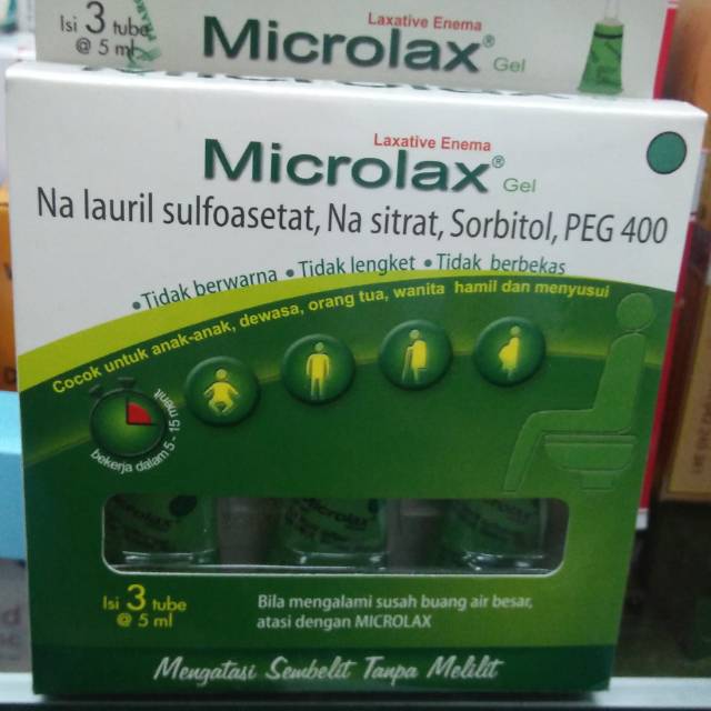 Microlax Gel Isi 3 Microlax Anak Microlax Bayi Microlax Isi 3 Tube Microlax Supp