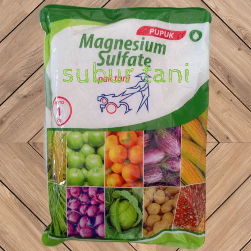 pupuk magnesium sulfate 1KG Pak Tani / garam Inggris / MGSO4/ Epson salt/Bath salt