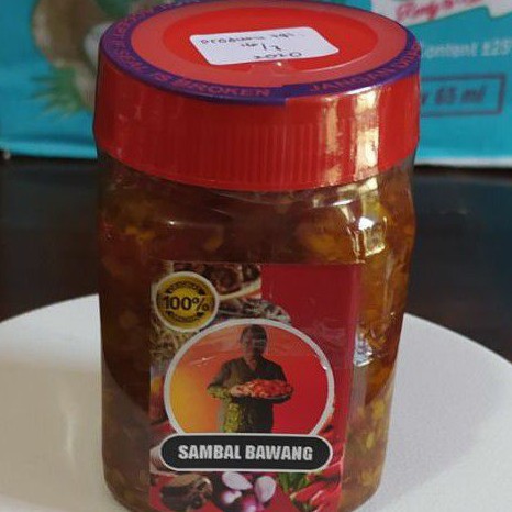 

SAMBAL ULEG BAWANG 185 GR HOME MADE TERJAMIN PEDASNYA