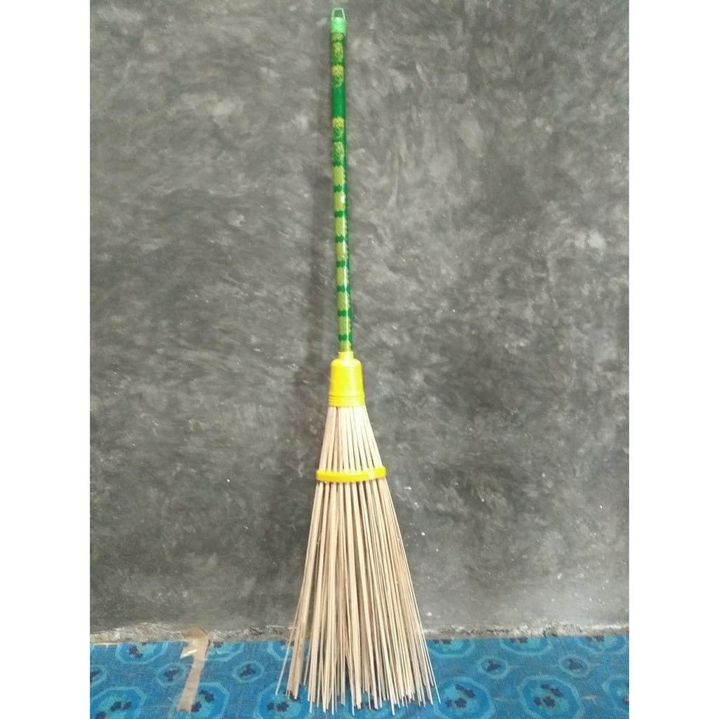 Sapu Lidi Nipah Kualitas Ekspor / Sapu Lidi Besar Putih Alami Bahan Nipah Kualitas Ekspor