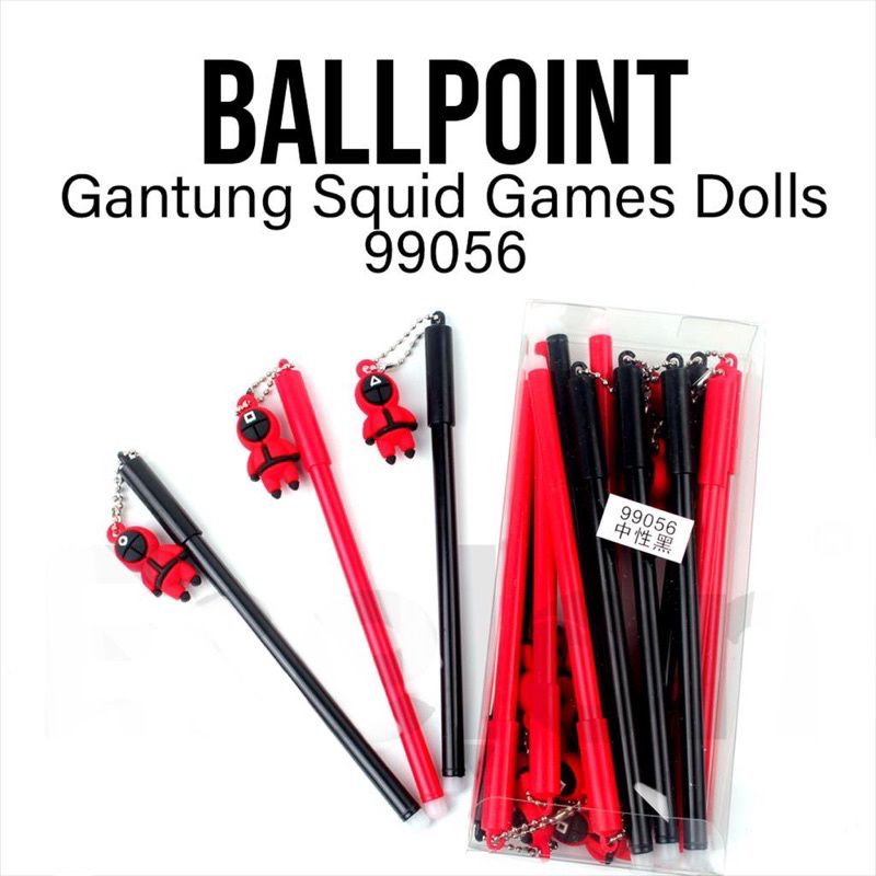 Pulpen Gantungan Squid Game