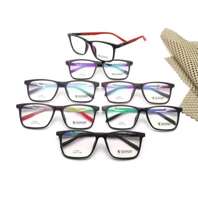 Frame kacamata minus FERRARI 1000 + lensa antiradiasi