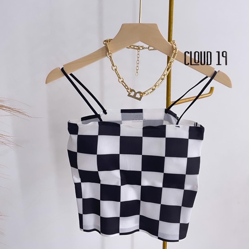 Thecloud19 || Bebe square tanktop