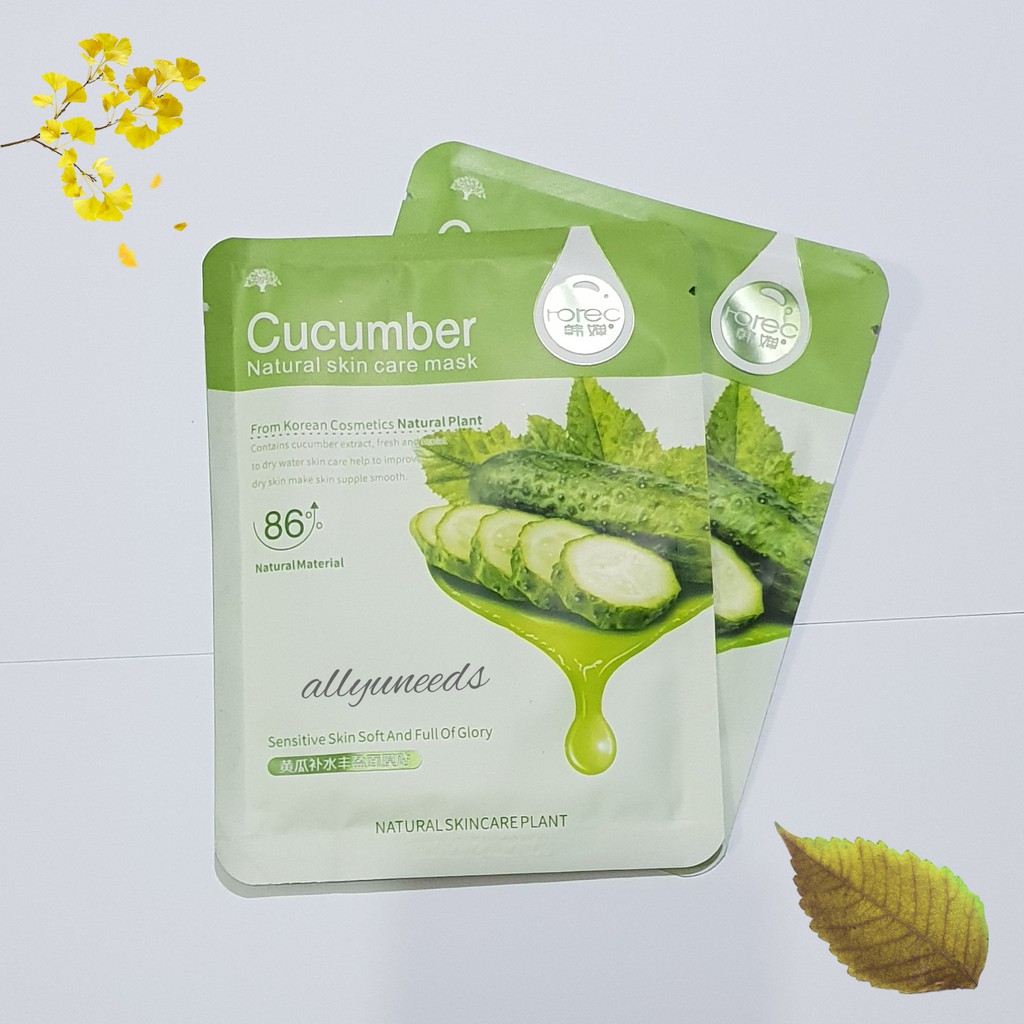 Cucumber Natural Skin Care Mask Nuevo Skincare