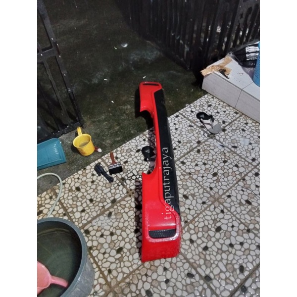 bodykit bodykit belakang ayla sporty