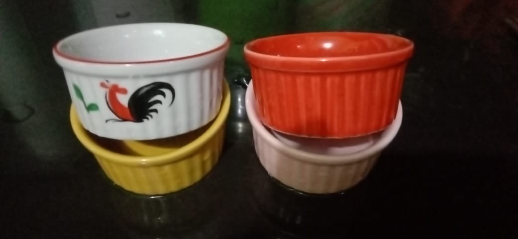 K0p1n Ramekin 100 Ml Warna Warni D 8 Cm T 4 Cm 5