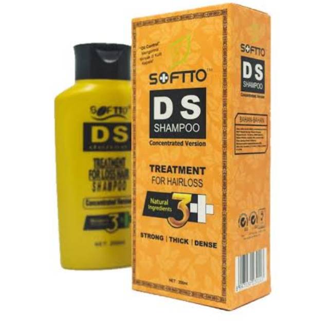 [COD]SOFTTO DS SHAMPO 200ml  ORIGINAL