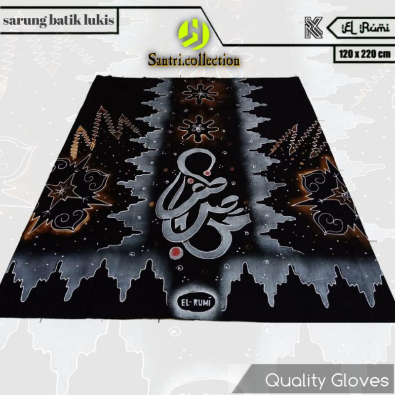 Sarung batik Lukis Asli Pekalongan || Elrumi | Mahda sarung tulis sarung seragam sarung original