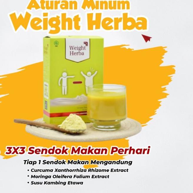 

NEW ARRIVAL !! 9.9 [Cod] Weight Herba Susu Penambah Berat Badan Tanpa Gula Tanpa Olahraga Perlancar Saluran Pencernaan [KODE 461]