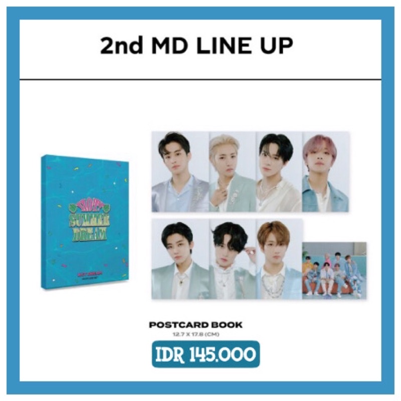 [READY] NCT DREAM - (HOT SUMMER DREAM) MD fanmeeting 2nd line up