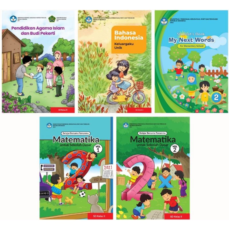 BUKU PAKET KURIKULUM MERDEKA KELAS 2 SD (KURIKULUM PENGGERAK / KURIKULUM MERDEKA)