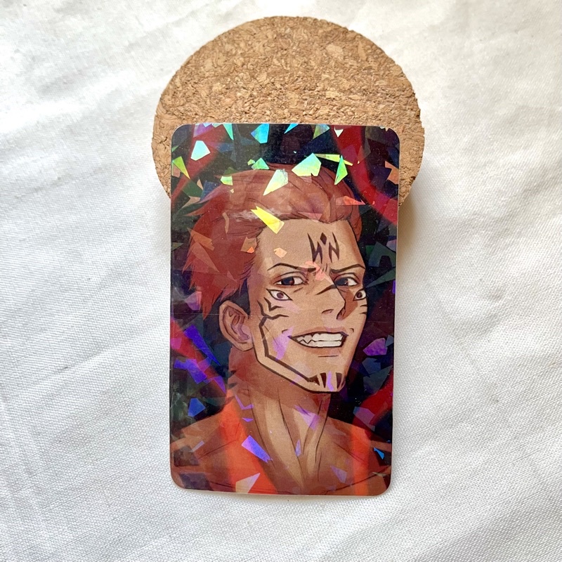 JJK Sukuna Photocard Art Print [ tunayoru ]