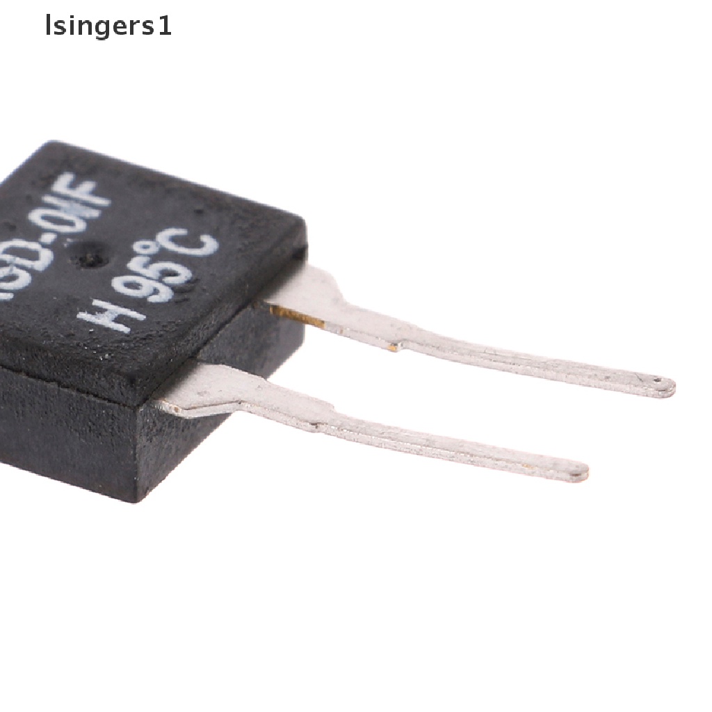 (lsingers1) 2pcs Switch Sensor Thermostat Suhu KSD-01F 95 Degc