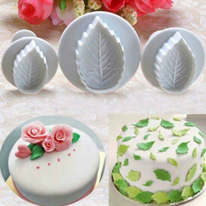 

KUE-PENGHIAS-ALAT- CETAKAN FONDANT TOOL BENTUK DAUN LEAF PLUNGER STAMP -ALAT-PENGHIAS-KUE.