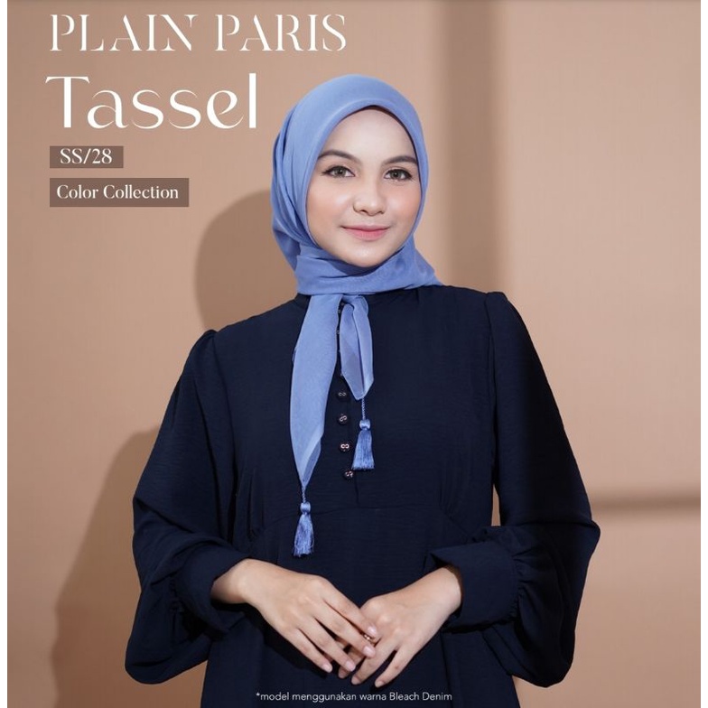 tassel paris premium napocut (jilbab segiempat)