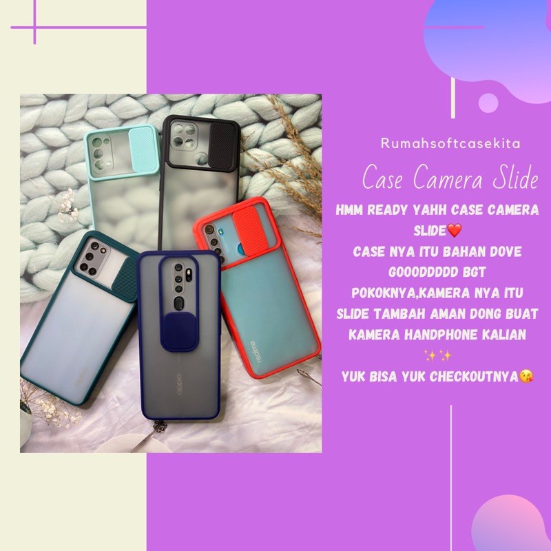 CASE VIVO Y51 2020 V20 V20SE Y20 Y17 Y15 Y12 Y20s Dll SLIDE CAMERA