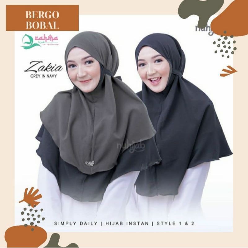 part 2 bergo zaskia bolak balik/ bergo maryam 2 layer