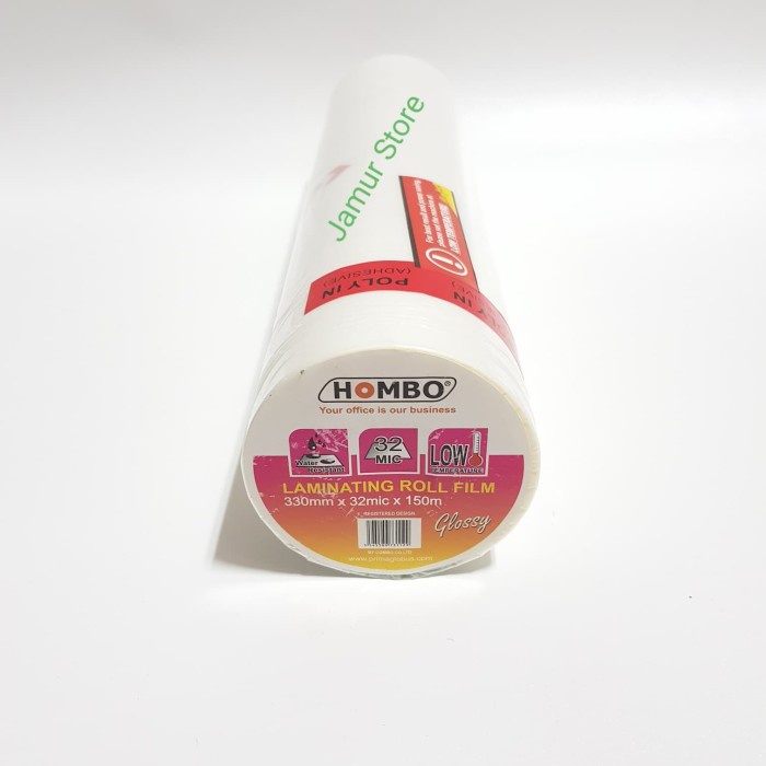 

Exclusive Plastik Laminating Roll Film Hombo Glossy