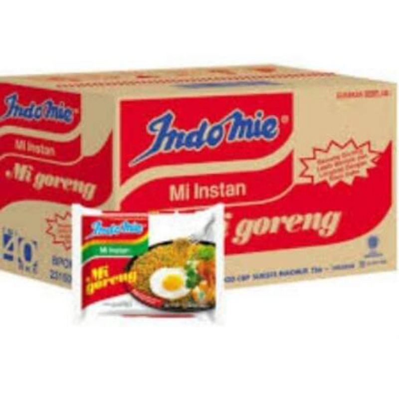 

Indomie Goreng/Mie Goreng/1 Dus/Isi 40 Pcs/Naurabila