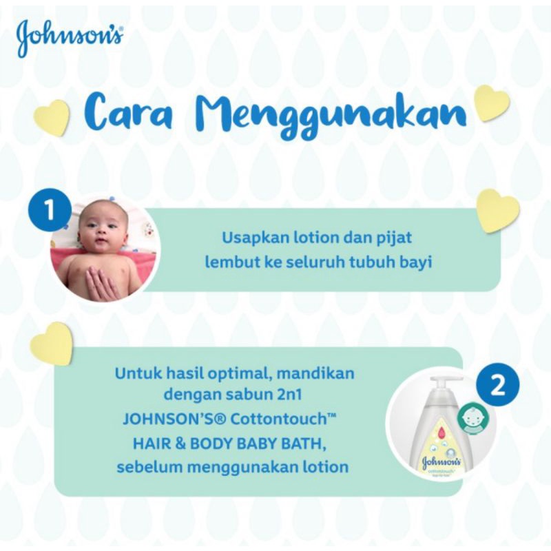 JOHNSON'S Cottontouch Face &amp; Body Baby Lotion 200ml