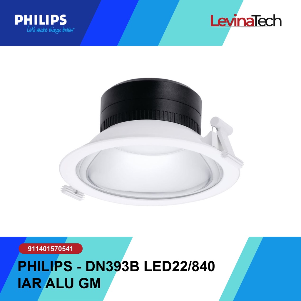 PHILIPS spotlamp - DN393B LED22/840 IAR ALU GM