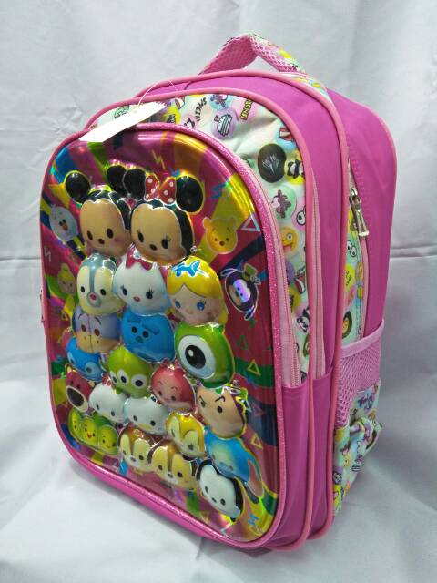 tas lampu musik anak tsum-sum