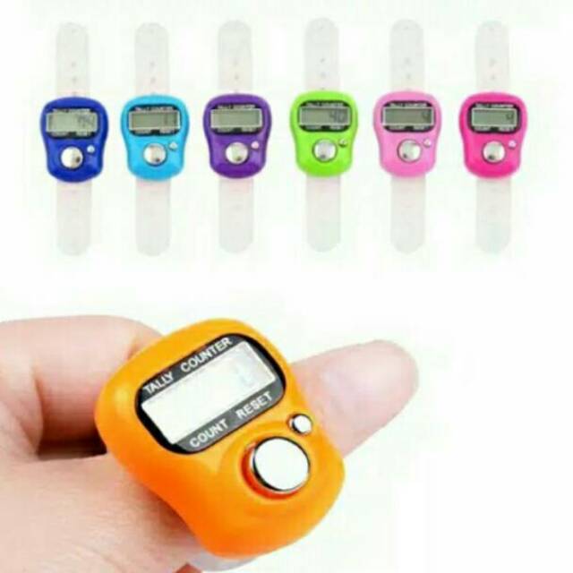 Tasbih Digital Counter Jari Counter Digital Alat Hitung Dzikir Shopee Indonesia